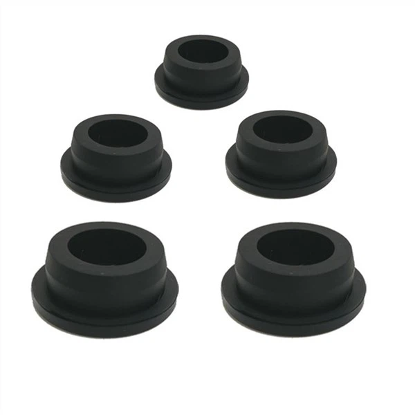 Tampões redondos de borracha